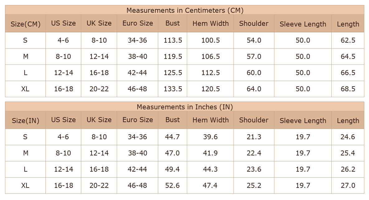 Women's Oversized Sweater, Casual Autumn Knit Pullover - Size Chart & Details Women's Oversized Sweater, Casual Autumn Knit Pullover - Size Chart & Details
