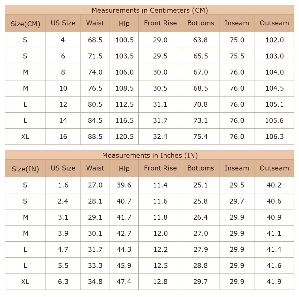 Women's Star Patch Wide Leg Jeans, High Waisted Denim Pants - Size Chart & Details Women's Star Patch Wide Leg Jeans, High Waisted Denim Pants - Size Chart & Details