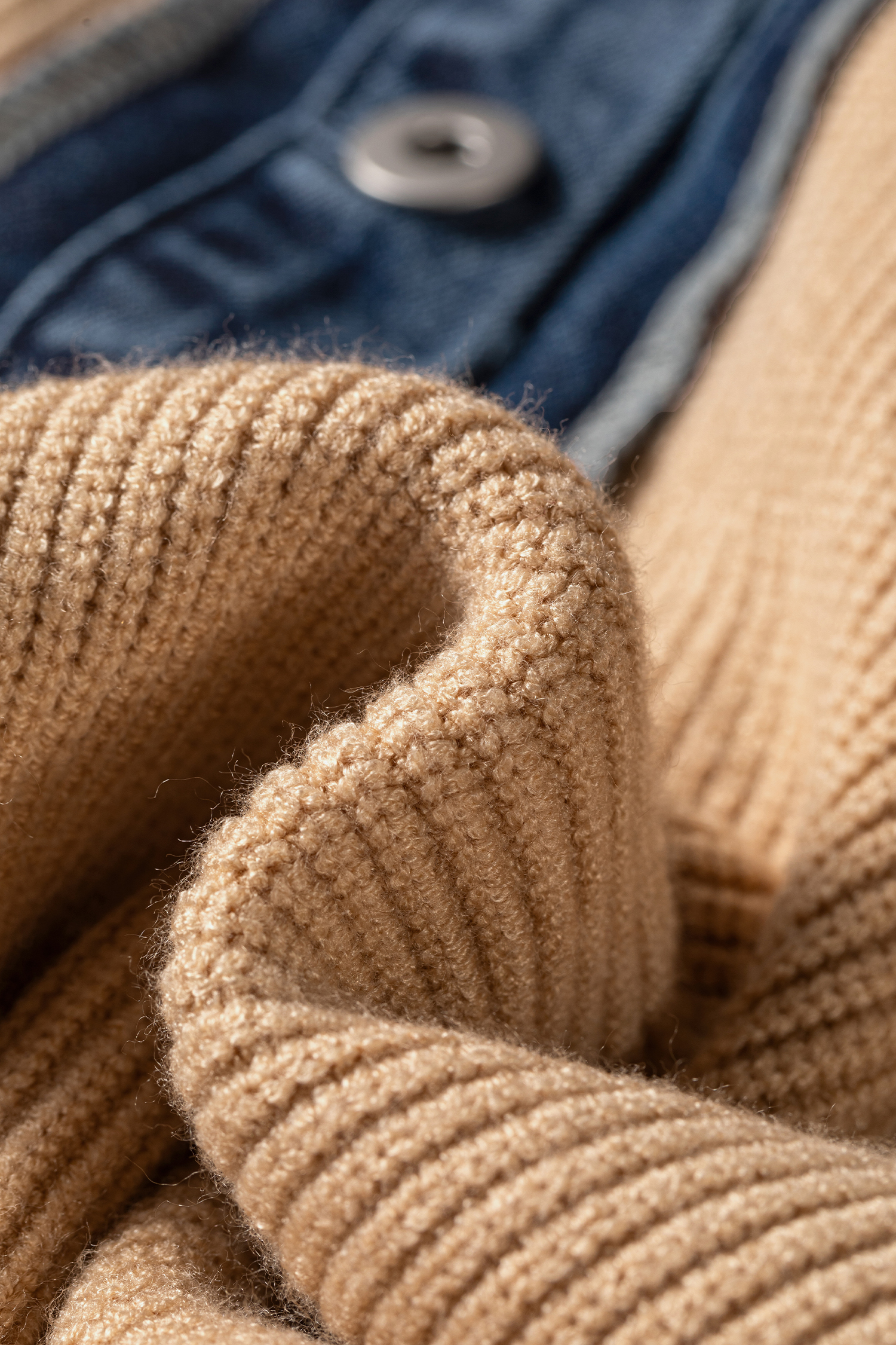 Women's Drop Shoulder Cardigan, Cozy Soft Knit Sweater - Detail View 21 Women's Drop Shoulder Cardigan, Cozy Soft Knit Sweater - Detail View 21