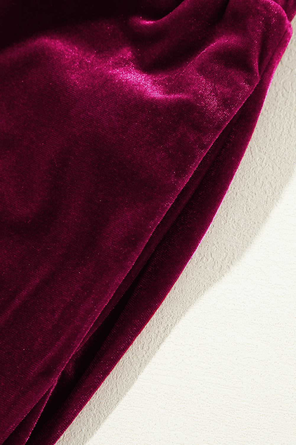Elevate your style with these Women's Burgundy Solid Drawstring Waist Wide Leg Pants. The versatile drawstring waist allows for an adjustable fit, while the stylish high waist design offers a flattering look. The wide leg silhouette provides a modern and chic appearance, perfect for trendy outfits. Made from a premium blend of 95% polyester and 5% elastane, these pants ensure both comfort and durability. The solid burgundy color adds a touch of sophistication and is available in various solid colors to suit different preferences. Ideal for winter and outdoor activities, these pants are a must-have addition to your wardrobe. Pair them with a trendy top and sneakers for a casual and fashion-forward ensemble. - Detail View 19 Elevate your style with these Women's Burgundy Solid Drawstring Waist Wide Leg Pants. The versatile drawstring waist allows for an adjustable fit, while the stylish high waist design offers a flattering look. The wide leg silhouette provides a modern and chic appearance, perfect for trendy outfits. Made from a premium blend of 95% polyester and 5% elastane, these pants ensure both comfort and durability. The solid burgundy color adds a touch of sophistication and is available in various solid colors to suit different preferences. Ideal for winter and outdoor activities, these pants are a must-have addition to your wardrobe. Pair them with a trendy top and sneakers for a casual and fashion-forward ensemble. - Detail View 19