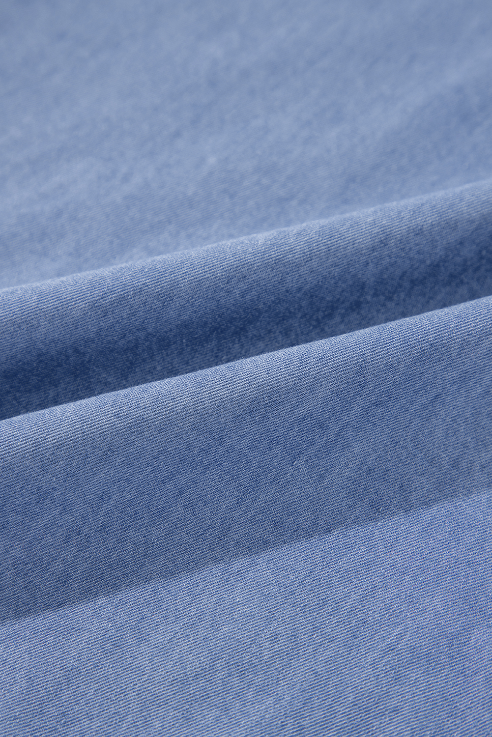 Classic High Waist Maxi Dress - Soft Chambray Fabric and Flattering Silhouette - Detail View 11 Classic High Waist Maxi Dress - Soft Chambray Fabric and Flattering Silhouette - Detail View 11