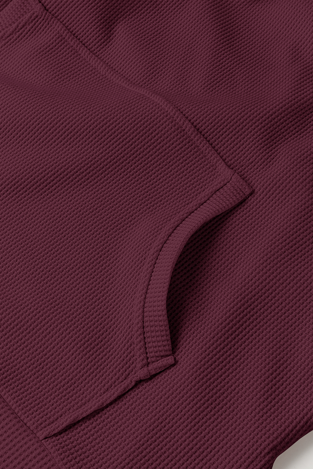 Stay warm and stylish with this Women's Red Dahlia Waffle Knit Fleece Lined Oversized Hoodie. Crafted from soft jacquard knit fabric, this pullover hoodie offers a cozy and comfortable feel. The stylish high-low design and oversized fit enhance a casual and slender silhouette, making it a fashionable choice for the cooler seasons. The convenient kangaroo pocket not only adds a decorative touch but also provides storage for your essentials. The outstanding fleece-lined interior ensures superior warmth and comfort, making it perfect for fall and winter. Made from a premium blend of 75% polyester and 25% cotton, this hoodie offers durability and breathability. The solid red dahlia color adds a pop of brightness to your winter wardrobe. Versatile and stylish, this women's hoodie is a must-have for the upcoming seasons. - Detail View 14 Stay warm and stylish with this Women's Red Dahlia Waffle Knit Fleece Lined Oversized Hoodie. Crafted from soft jacquard knit fabric, this pullover hoodie offers a cozy and comfortable feel. The stylish high-low design and oversized fit enhance a casual and slender silhouette, making it a fashionable choice for the cooler seasons. The convenient kangaroo pocket not only adds a decorative touch but also provides storage for your essentials. The outstanding fleece-lined interior ensures superior warmth and comfort, making it perfect for fall and winter. Made from a premium blend of 75% polyester and 25% cotton, this hoodie offers durability and breathability. The solid red dahlia color adds a pop of brightness to your winter wardrobe. Versatile and stylish, this women's hoodie is a must-have for the upcoming seasons. - Detail View 14