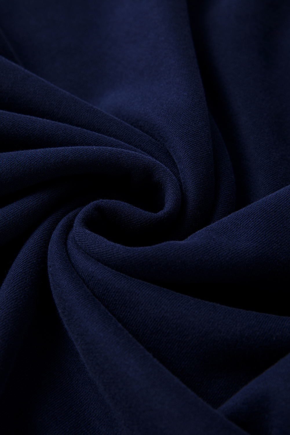 Stay warm and stylish with this Women's Navy Blue Solid Fleece-Lined Drop Shoulder Terry Sweatshirt. The simple yet stylish design makes it versatile for various occasions. The fleece-lined interior provides exceptional warmth, making it the perfect choice for the cold winter season. The drop shoulder design adds a modern touch to the sweatshirt, while the long sleeves ensure comfort and warmth in cooler weather. Made from a premium blend of 50% polyester and 50% cotton, this sweatshirt offers durability and a soft feel against the skin. The solid navy blue color adds a classic and timeless appeal to the sweatshirt, making it easy to pair with different bottoms. This cozy and chic sweatshirt is a must-have addition to your winter wardrobe, offering both style and comfort. - Detail View 9 Stay warm and stylish with this Women's Navy Blue Solid Fleece-Lined Drop Shoulder Terry Sweatshirt. The simple yet stylish design makes it versatile for various occasions. The fleece-lined interior provides exceptional warmth, making it the perfect choice for the cold winter season. The drop shoulder design adds a modern touch to the sweatshirt, while the long sleeves ensure comfort and warmth in cooler weather. Made from a premium blend of 50% polyester and 50% cotton, this sweatshirt offers durability and a soft feel against the skin. The solid navy blue color adds a classic and timeless appeal to the sweatshirt, making it easy to pair with different bottoms. This cozy and chic sweatshirt is a must-have addition to your winter wardrobe, offering both style and comfort. - Detail View 9