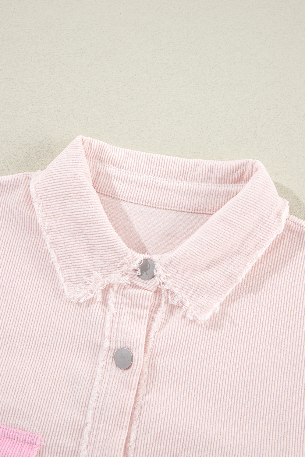 Soft and Warm Women's Corduroy Shirt Jacket - Perfect for Winter - Detail View 13 Soft and Warm Women's Corduroy Shirt Jacket - Perfect for Winter - Detail View 13
