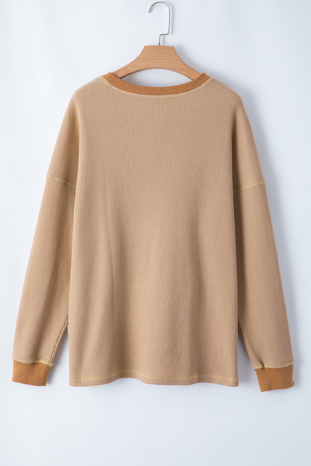 Cozy and Stylish Winter Essential - Women's Loose Fit Sweatshirt - Detail View 13 Cozy and Stylish Winter Essential - Women's Loose Fit Sweatshirt - Detail View 13