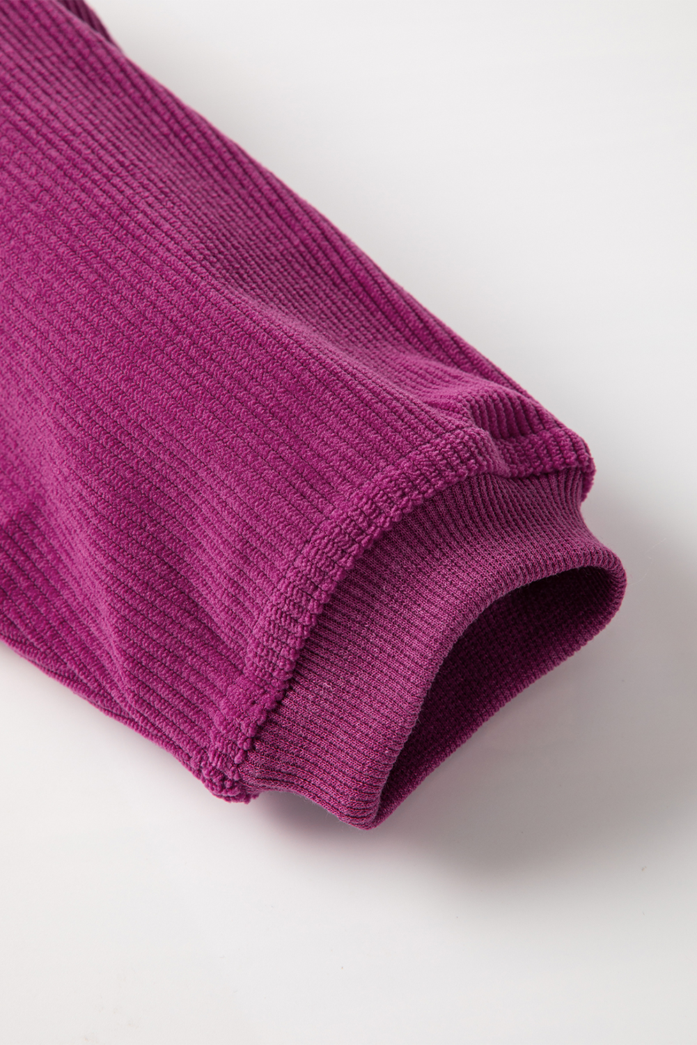 Rock your favorite tunes in style with this Women's Festival Fuchsia Ribbed Corduroy Oversized Sweatshirt. The unique poppy orange corduroy fabric paired with blush pink wording creates a trendy and eye-catching color combination, making it a favorite fashion choice. This oversized sweatshirt offers both comfort and style, suitable for all body shapes and perfect for daily wear. The long sleeves and round neck design provide warmth and coziness, making it ideal for the winter season. Pair it with leggings for a comfortable and relaxed fit, or dress it up with boyfriend jeans and cowboy boots for a fashionable and chic look. Made from premium 100% polyester, this sweatshirt ensures durability and long-lasting wear. Stay casual and fashionable in all seasons with this versatile and stylish sweatshirt. - Detail View 9 Rock your favorite tunes in style with this Women's Festival Fuchsia Ribbed Corduroy Oversized Sweatshirt. The unique poppy orange corduroy fabric paired with blush pink wording creates a trendy and eye-catching color combination, making it a favorite fashion choice. This oversized sweatshirt offers both comfort and style, suitable for all body shapes and perfect for daily wear. The long sleeves and round neck design provide warmth and coziness, making it ideal for the winter season. Pair it with leggings for a comfortable and relaxed fit, or dress it up with boyfriend jeans and cowboy boots for a fashionable and chic look. Made from premium 100% polyester, this sweatshirt ensures durability and long-lasting wear. Stay casual and fashionable in all seasons with this versatile and stylish sweatshirt. - Detail View 9