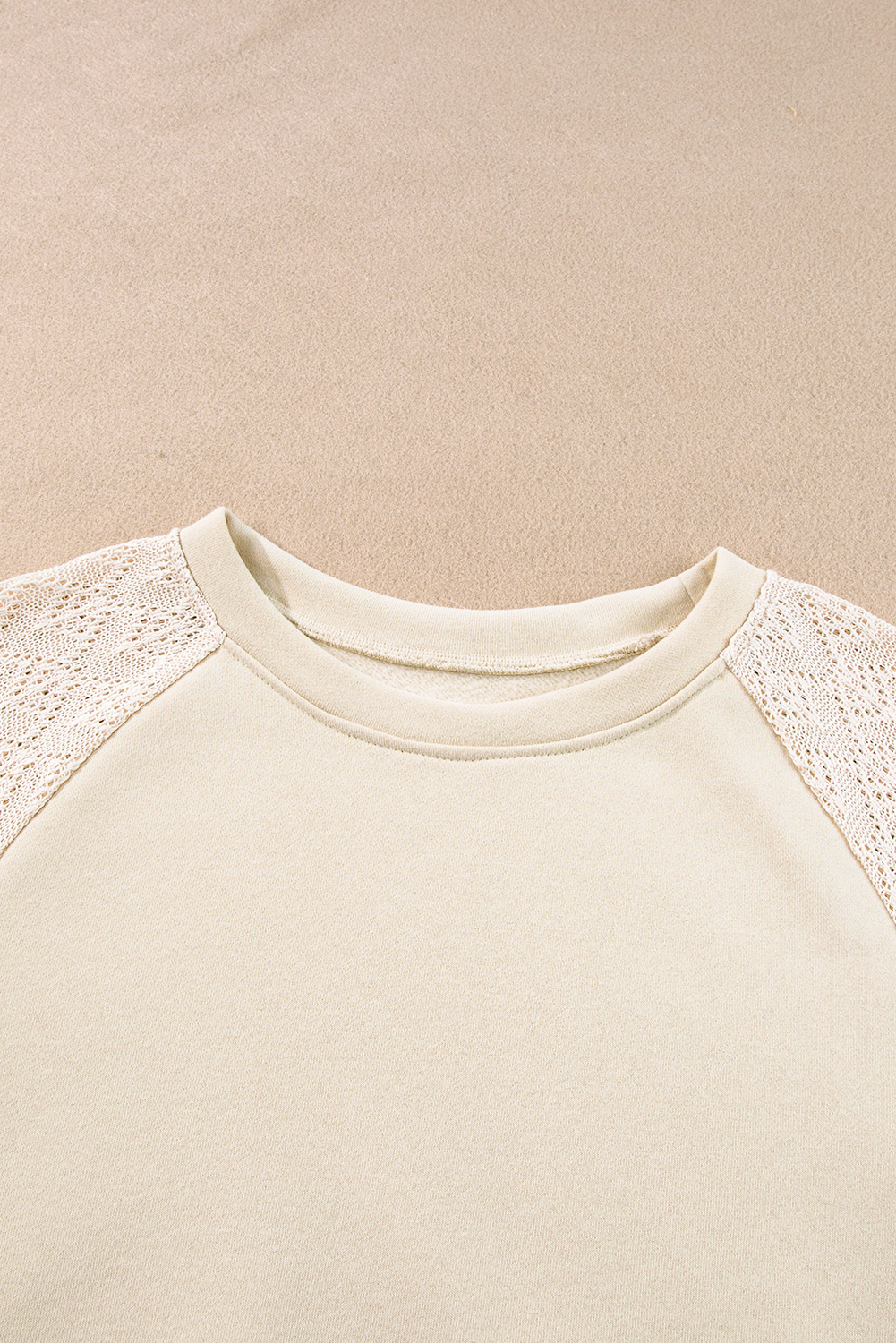 Casual Round Neck Pullover Top - Modern Style, Spring Season - Detail View 8 Casual Round Neck Pullover Top - Modern Style, Spring Season - Detail View 8