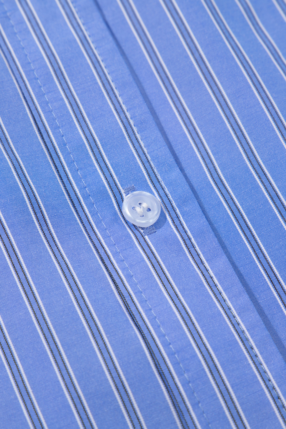 Women's Button Up Shirt, Blue Stripe, Oversized, Casual, Long Sleeve, Striped Pattern, Shift Silhouette, Soft Material, Daily Wear, Tunic Shirt, Feminine Style, Comfortable Clothing - Detail View 10 Women's Button Up Shirt, Blue Stripe, Oversized, Casual, Long Sleeve, Striped Pattern, Shift Silhouette, Soft Material, Daily Wear, Tunic Shirt, Feminine Style, Comfortable Clothing - Detail View 10