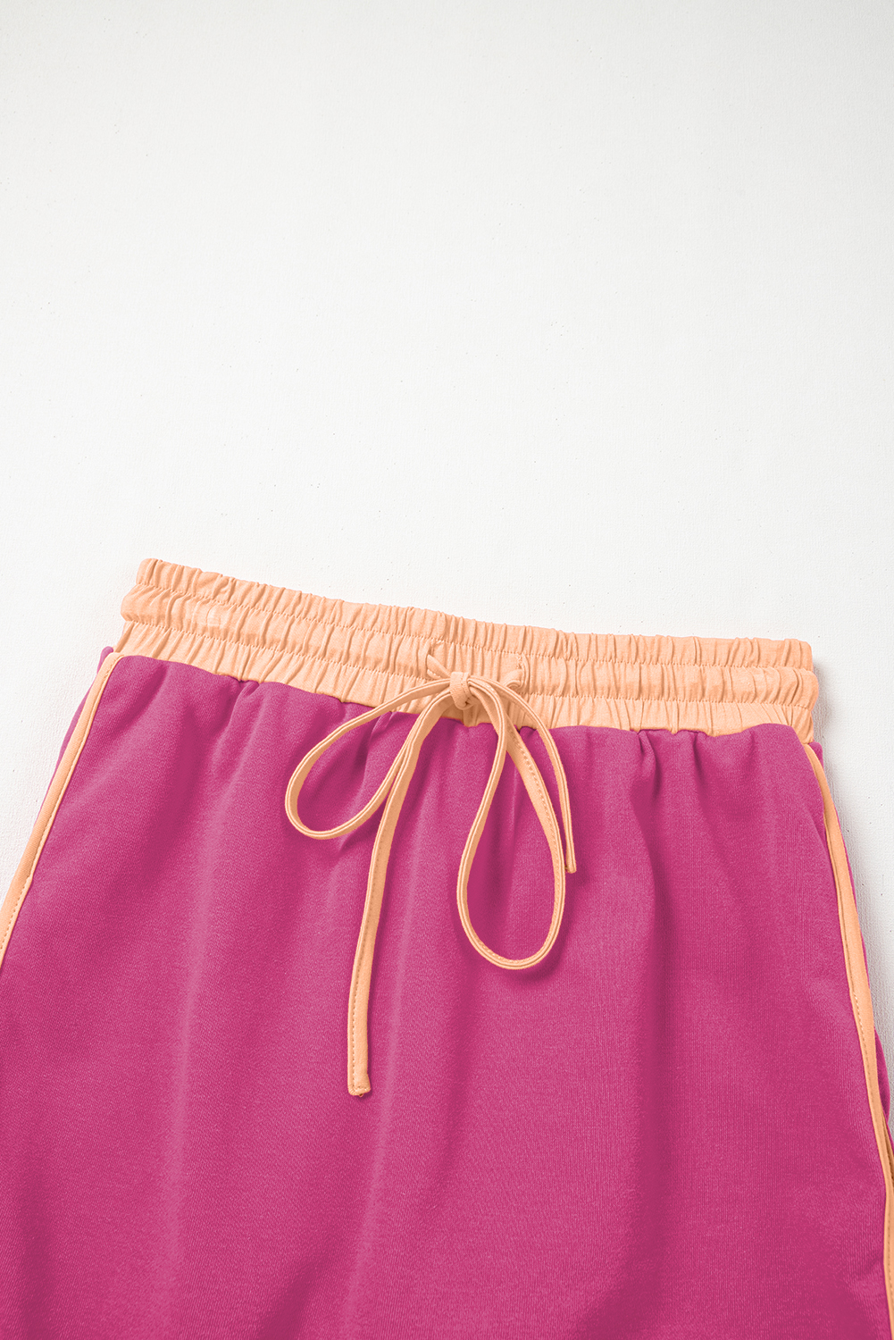 Women's Rose Red Pullover Skort Set, Casual Two Piece Outfit - Detail View 19 Women's Rose Red Pullover Skort Set, Casual Two Piece Outfit - Detail View 19