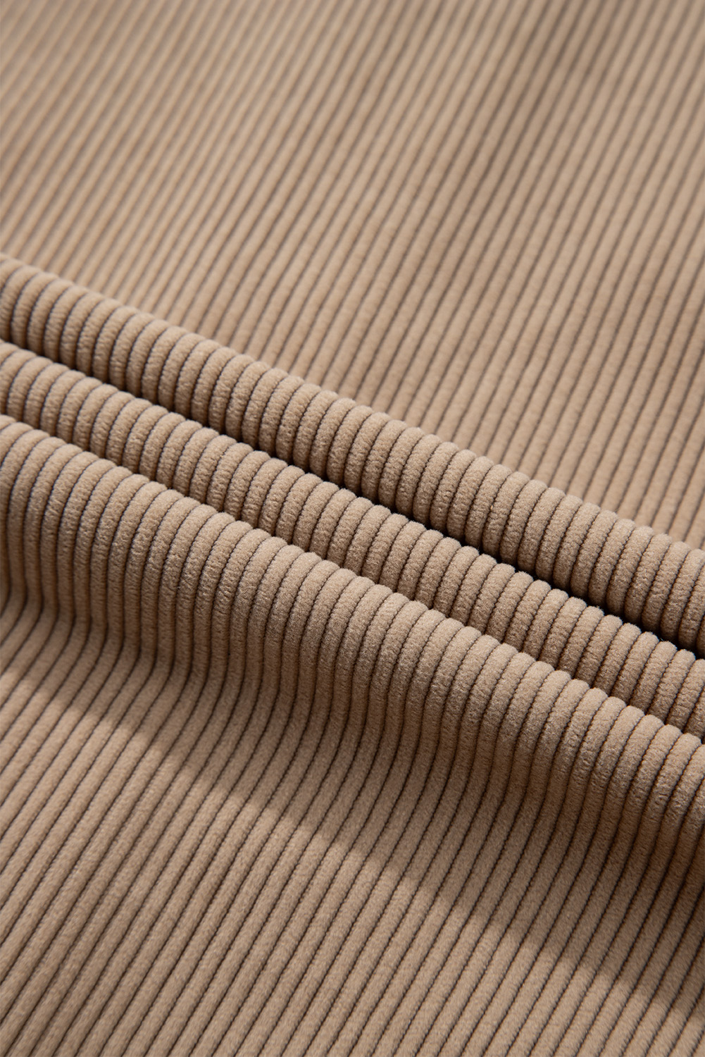 Stylish Hooded Long Sleeve Shacket with Drawstring Details - Detail View 13 Stylish Hooded Long Sleeve Shacket with Drawstring Details - Detail View 13