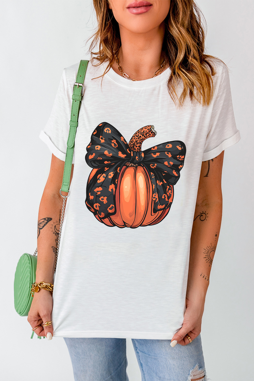 Celebrate the Season with a Fun and Festive Graphic T-Shirt - White - Detail View 8 Celebrate the Season with a Fun and Festive Graphic T-Shirt - White - Detail View 8