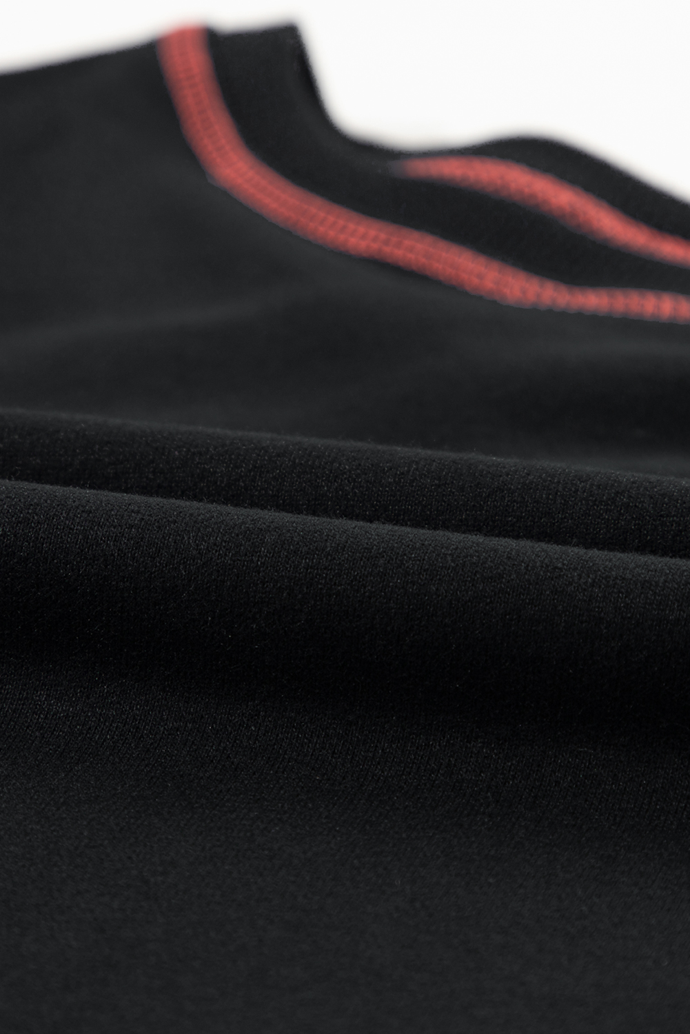 Women's Contrast Stitch Sweatshirt, Oversized Long Sleeve Top - Detail View 13 Women's Contrast Stitch Sweatshirt, Oversized Long Sleeve Top - Detail View 13
