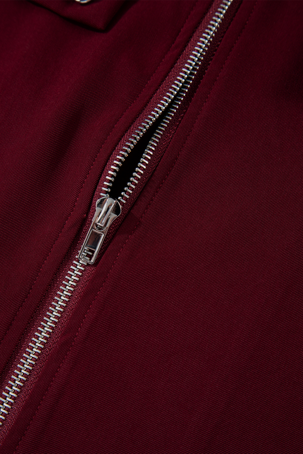 Women's Jacket, Red Dahlia, Zip Up, Tab Sleeve, Flap Detail, Turn Down Collar, Casual Style, Solid Color, Long Sleeve, Fall Fashion, Versatile Outerwear, Daily Wear, Sheath Silhouette, Trendy, Comfortable - Detail View 8 Women's Jacket, Red Dahlia, Zip Up, Tab Sleeve, Flap Detail, Turn Down Collar, Casual Style, Solid Color, Long Sleeve, Fall Fashion, Versatile Outerwear, Daily Wear, Sheath Silhouette, Trendy, Comfortable - Detail View 8