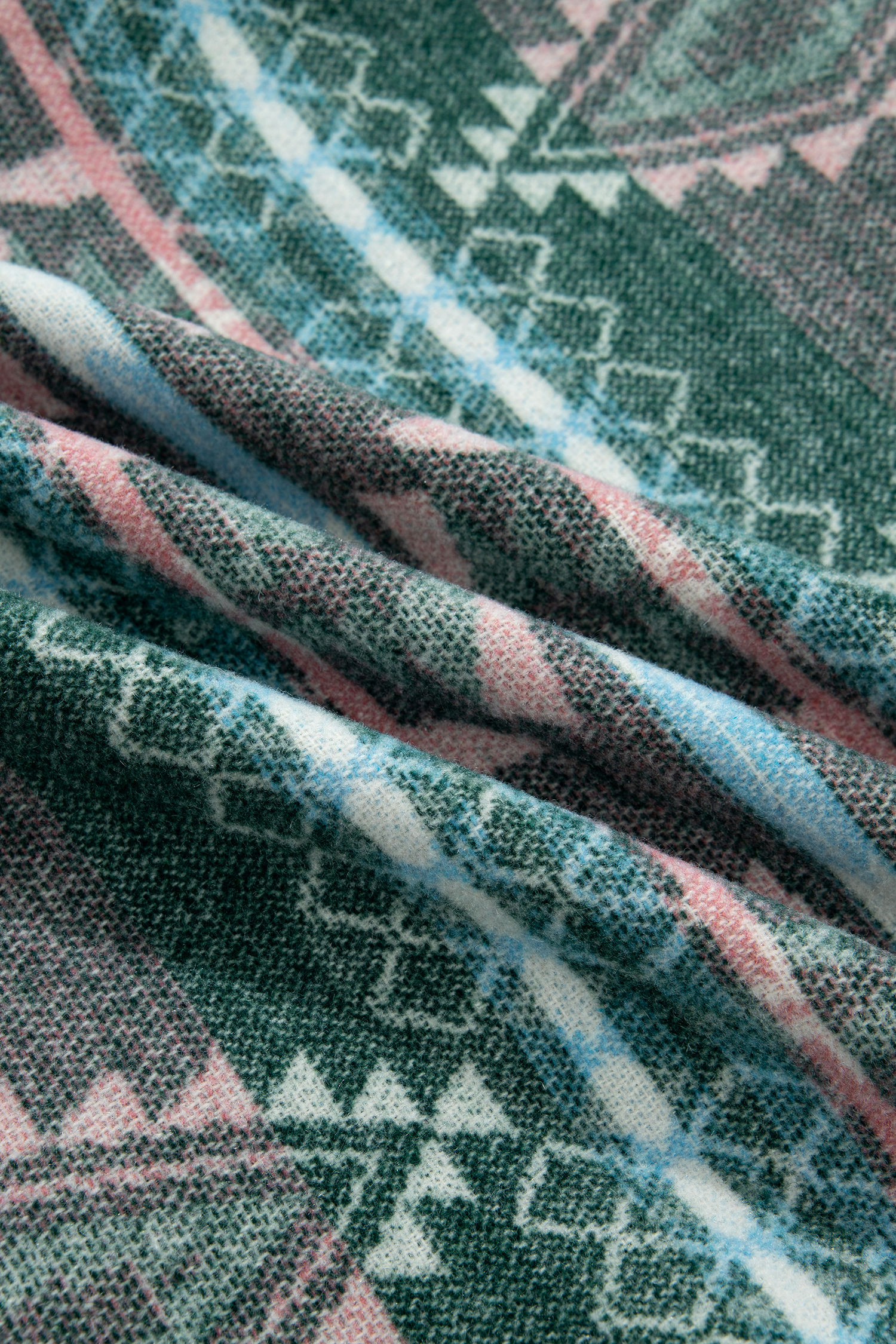 Women's Aztec Print Shacket, Geometric Western Button Jacket - Detail View 17 Women's Aztec Print Shacket, Geometric Western Button Jacket - Detail View 17