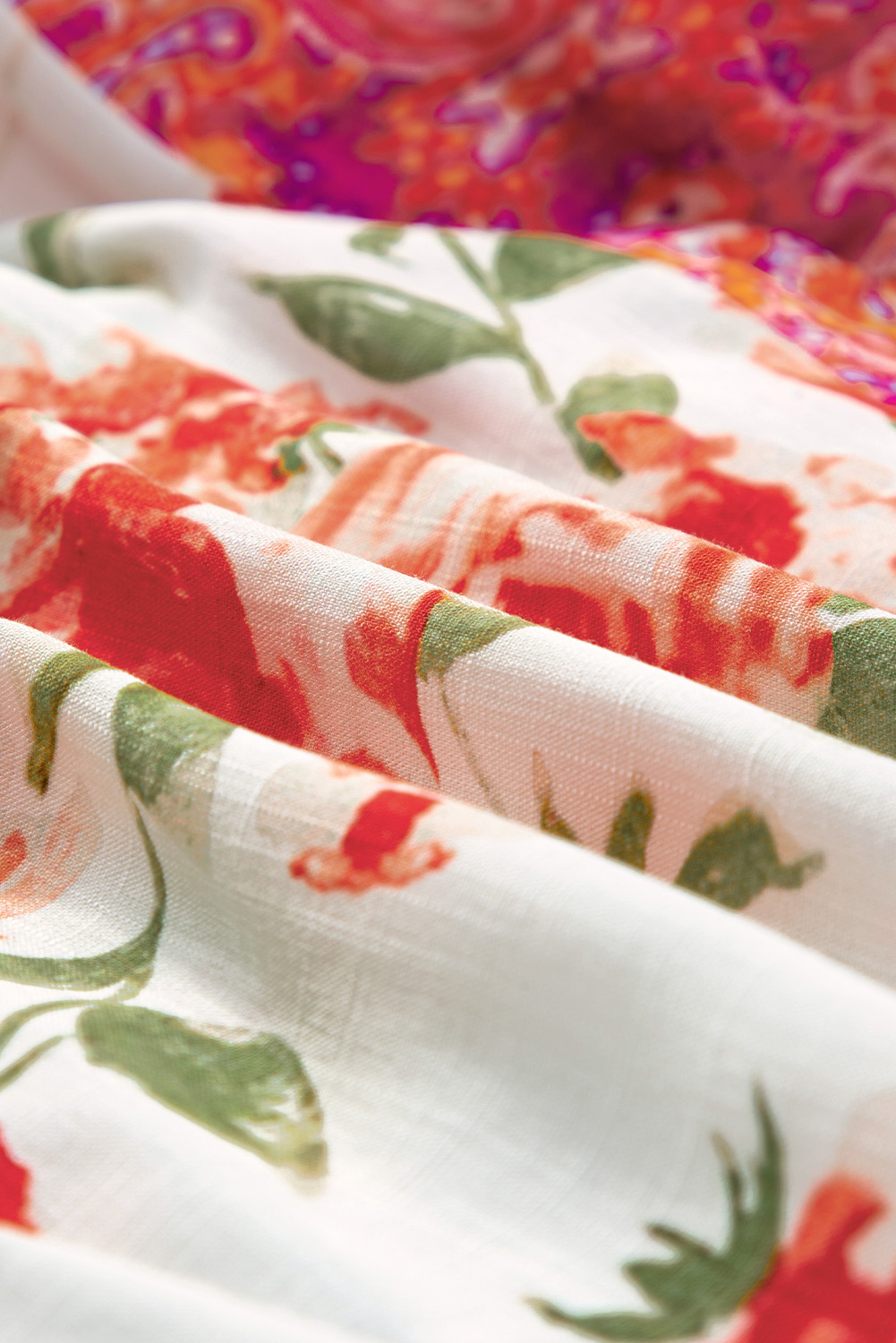 Women's Blouse, Multicolour, Boho Chic, Floral Patchwork, Buttoned, Short Sleeve, V Neck, Daily Wear, Casual, Elegant, Whimsical, Summer Wear, Tops, Blouses & Shirts - Detail View 10 Women's Blouse, Multicolour, Boho Chic, Floral Patchwork, Buttoned, Short Sleeve, V Neck, Daily Wear, Casual, Elegant, Whimsical, Summer Wear, Tops, Blouses & Shirts - Detail View 10