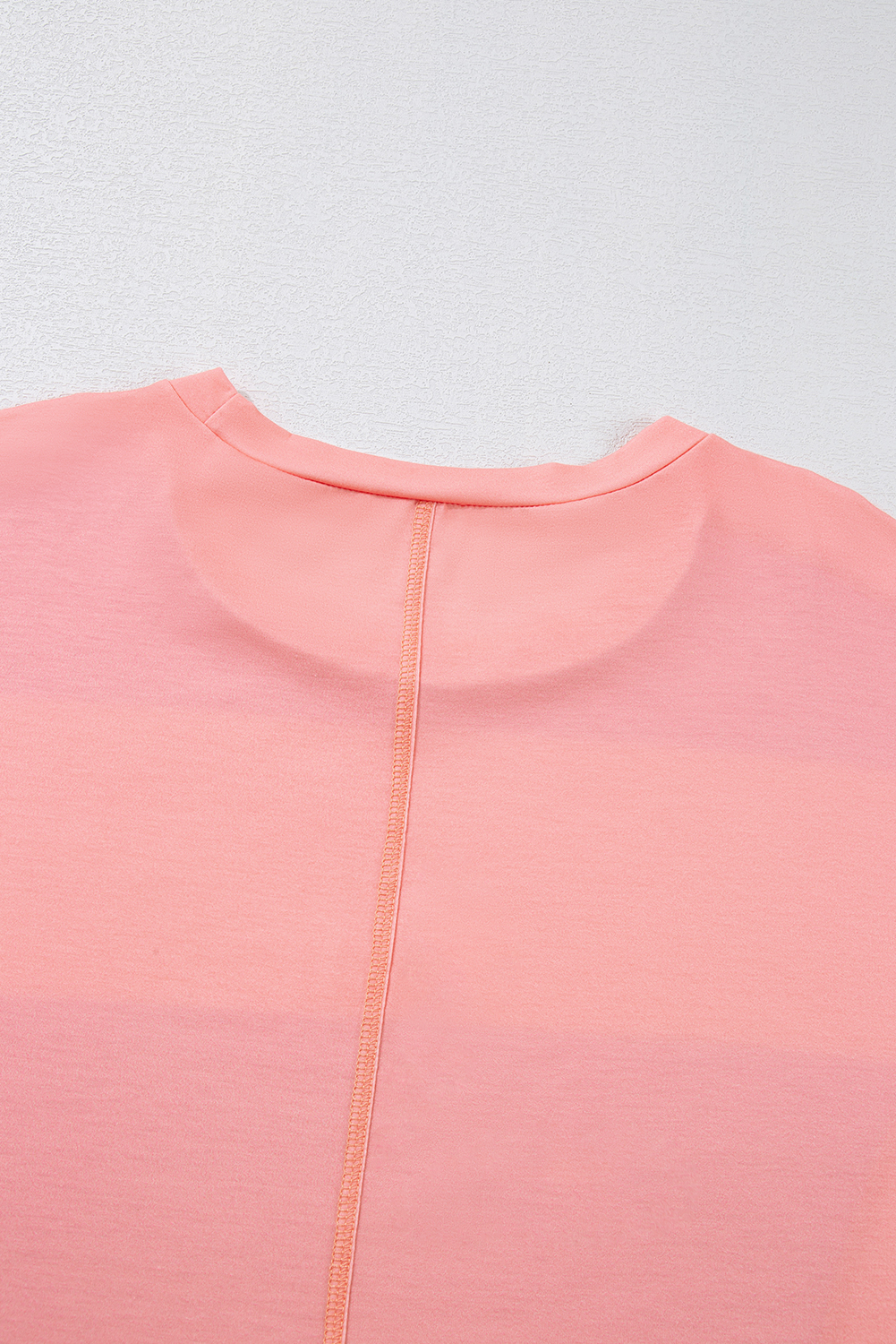 Trendy Casual Long Sleeve Shirt with Colorblock Design and Drop Shoulder Style - Detail View 6 Trendy Casual Long Sleeve Shirt with Colorblock Design and Drop Shoulder Style - Detail View 6