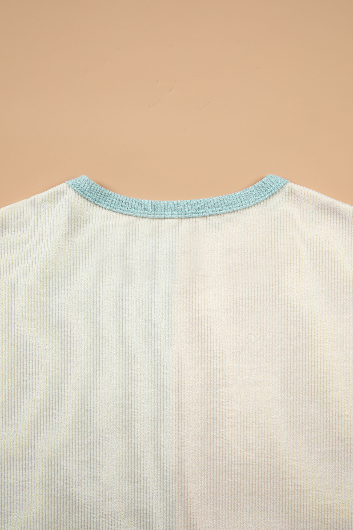 Colorblock Plaid Patchwork Top, Women's Casual Round Neck - Detail View 8 Colorblock Plaid Patchwork Top, Women's Casual Round Neck - Detail View 8