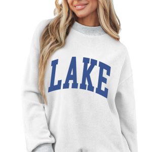 Women's Reversible Sweatshirt, Casual Mock Neck Pullover - Main View