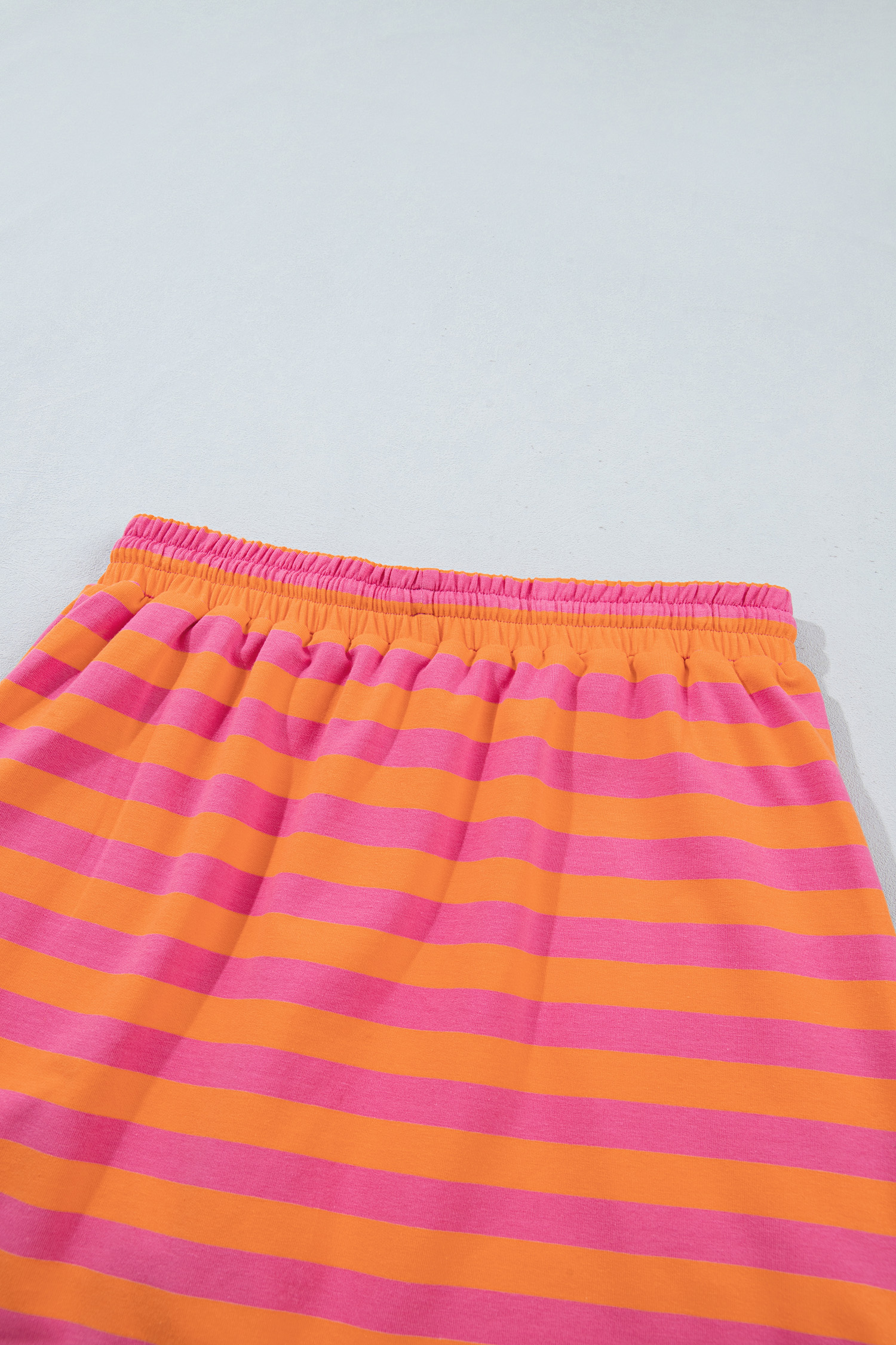 Women's Striped Skort Set, Casual Mock Neck Pullover - Detail View 13 Women's Striped Skort Set, Casual Mock Neck Pullover - Detail View 13