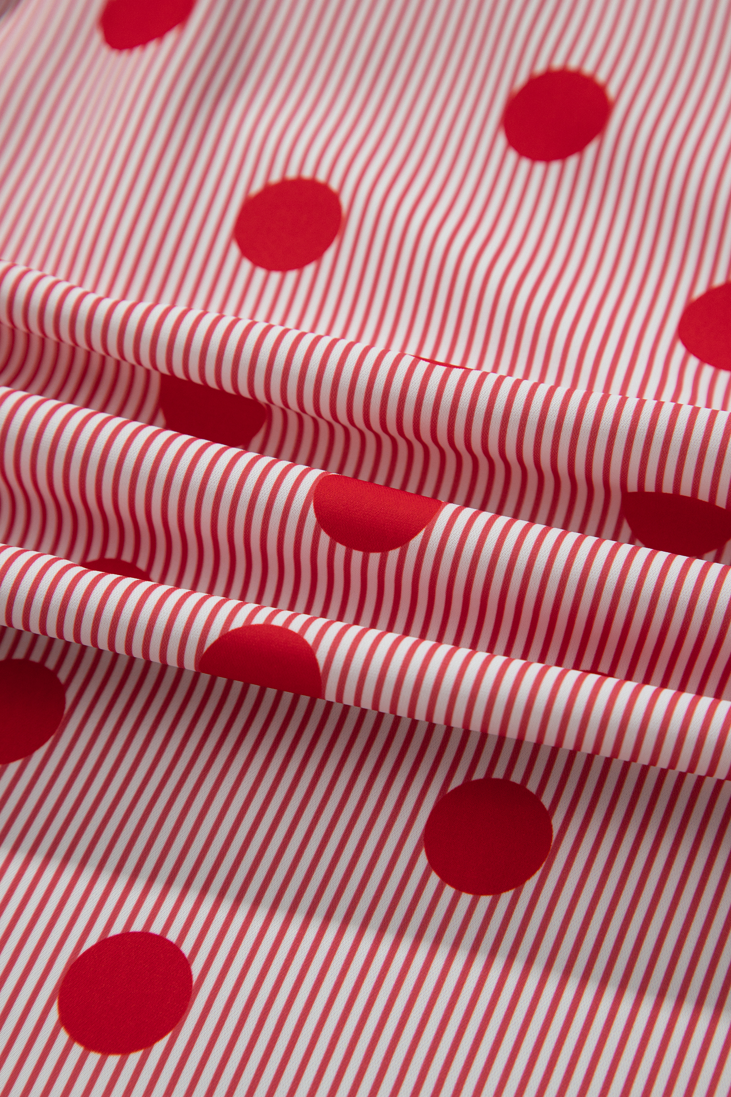 Women's 3/4 Sleeve Shift Shirt, Lightweight Polyester - Detail View 12 Women's 3/4 Sleeve Shift Shirt, Lightweight Polyester - Detail View 12
