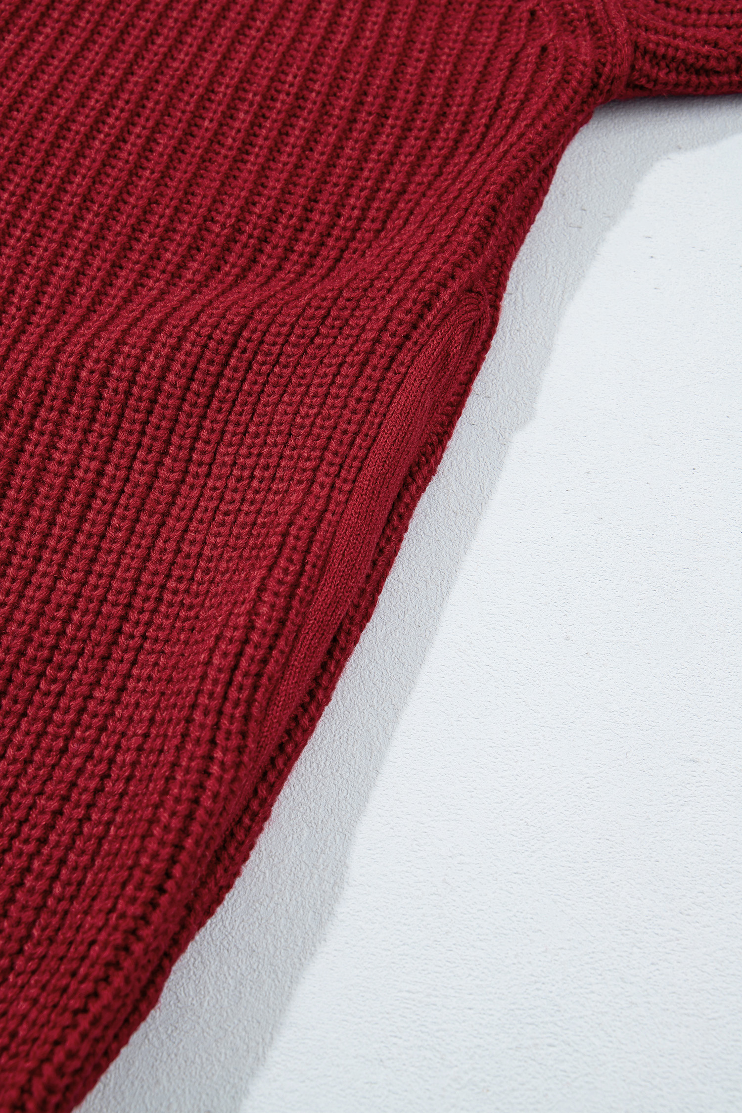 Women's Red Dahlia Cardigan, Oversized Button Front Knit - Detail View 10 Women's Red Dahlia Cardigan, Oversized Button Front Knit - Detail View 10