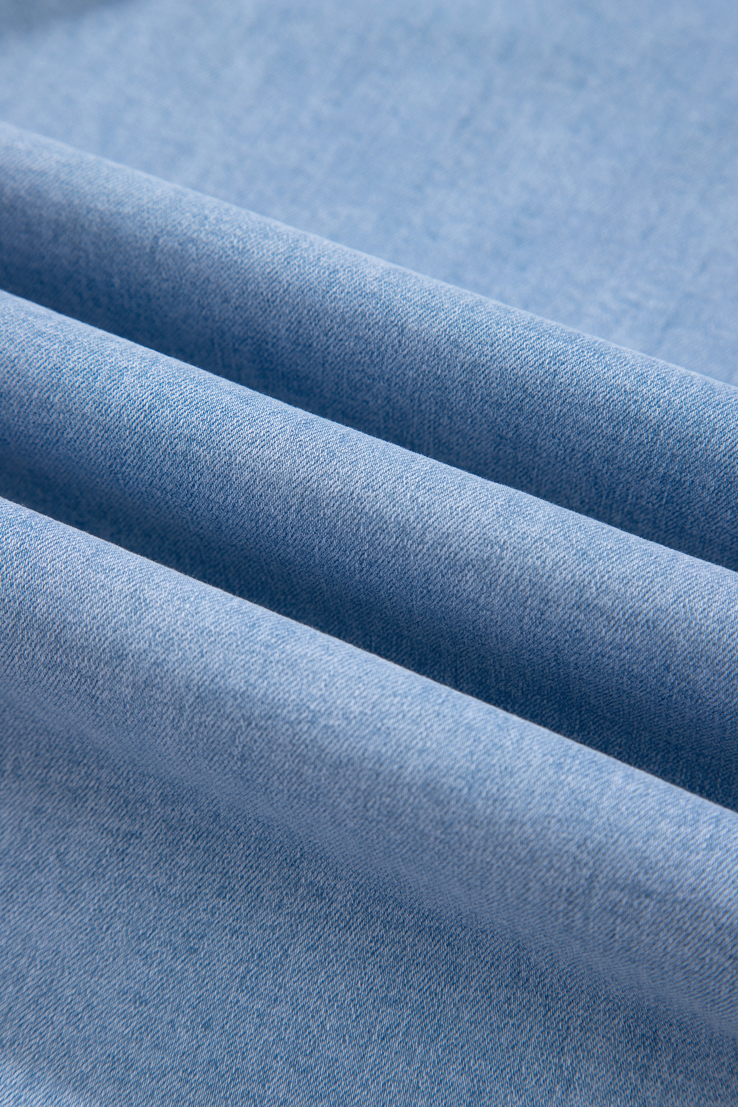Beau Blue Barrel Jeans, Casual Ankle Length Denim Trousers - Detail View 8 Beau Blue Barrel Jeans, Casual Ankle Length Denim Trousers - Detail View 8