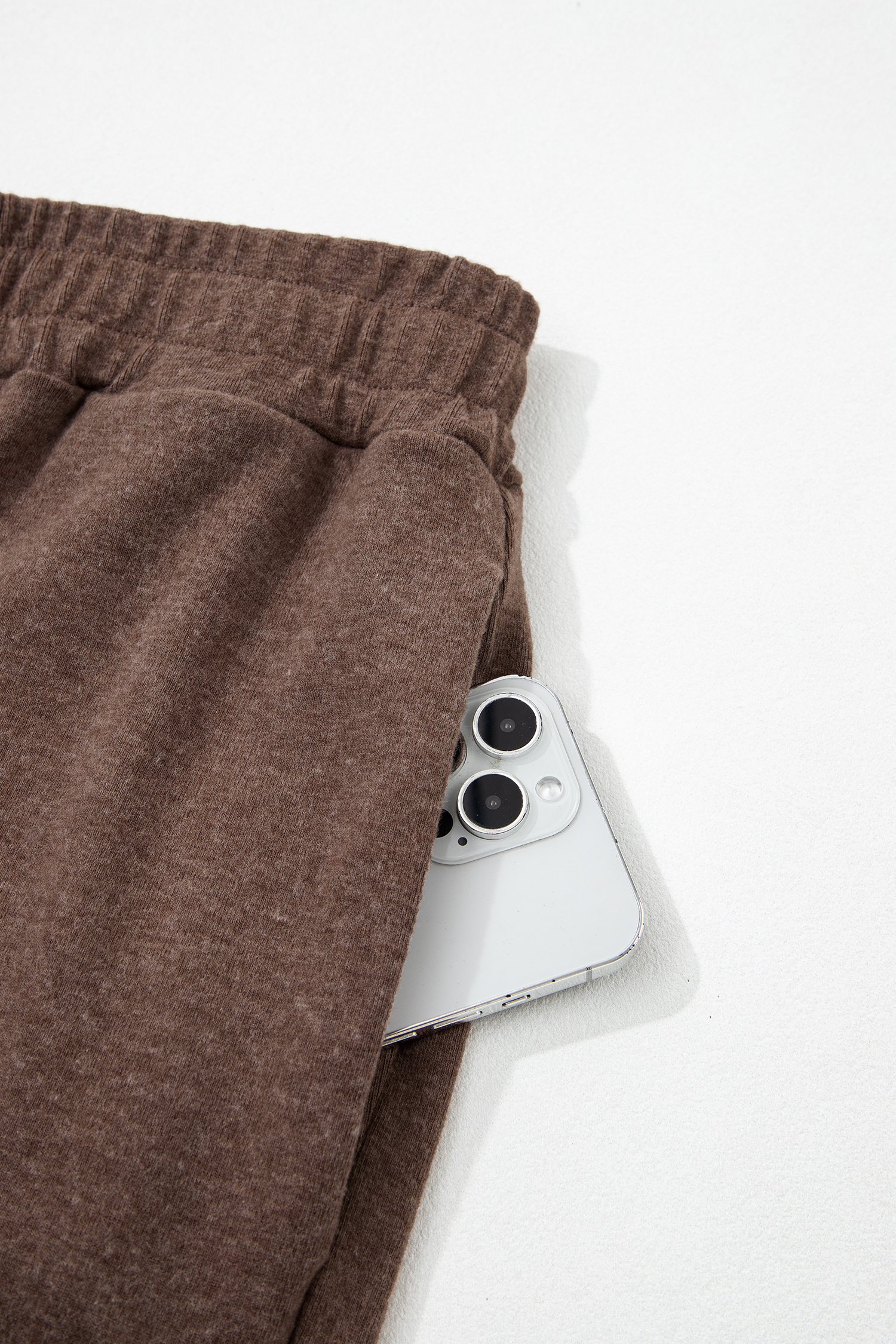 Women's Cozy Sweatshirt Set, Wide Leg Lounge Pants - Detail View 11 Women's Cozy Sweatshirt Set, Wide Leg Lounge Pants - Detail View 11