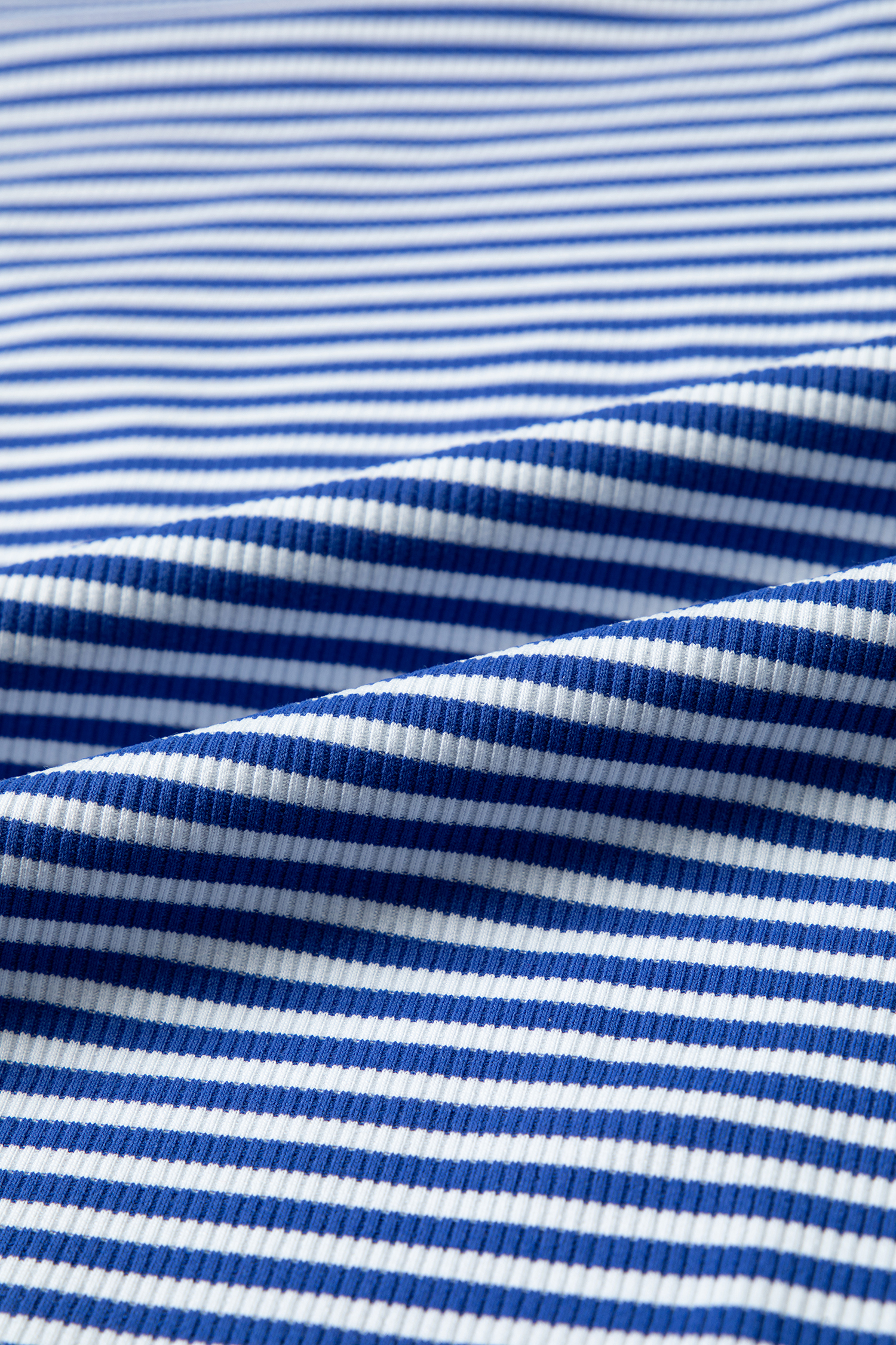 Women's Striped Lounge Set, Casual Long Sleeve Shorts - Detail View 10 Women's Striped Lounge Set, Casual Long Sleeve Shorts - Detail View 10