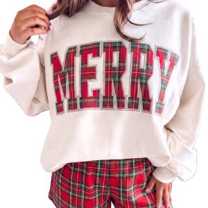 Women's Merry Lounge Set, Casual Long Sleeve Shorts - Main View