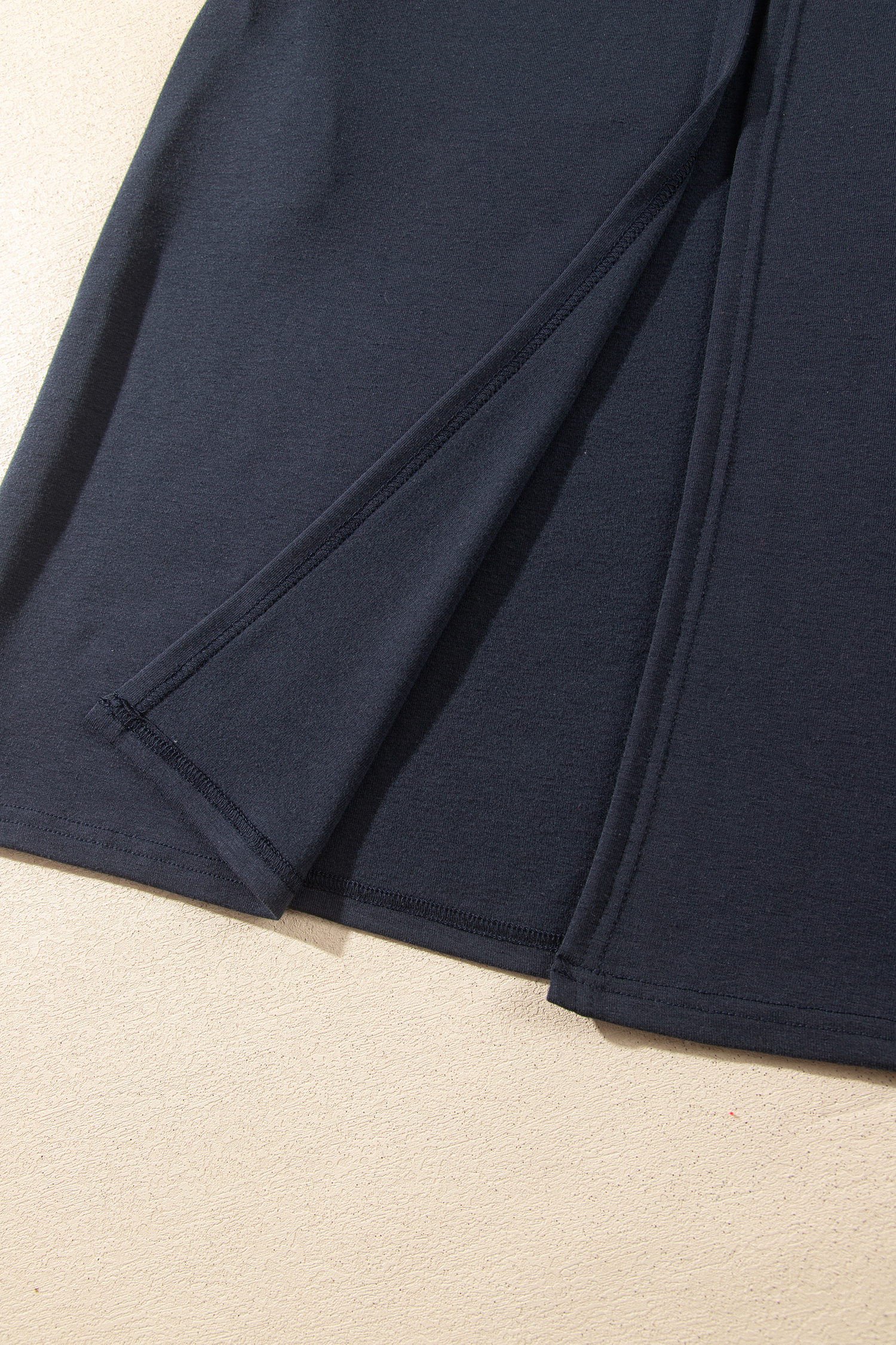 Women's Solid Long Sleeve Cardigan, Brief Casual Shift Tunic - Detail View 8 Women's Solid Long Sleeve Cardigan, Brief Casual Shift Tunic - Detail View 8