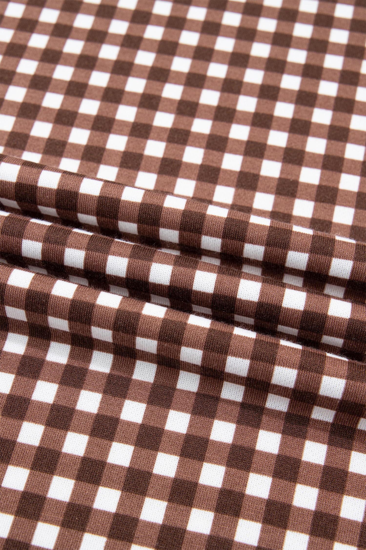 Plaid Pullover Pant Set, Wide Leg Casual Women's Outfit - Detail View 13 Plaid Pullover Pant Set, Wide Leg Casual Women's Outfit - Detail View 13