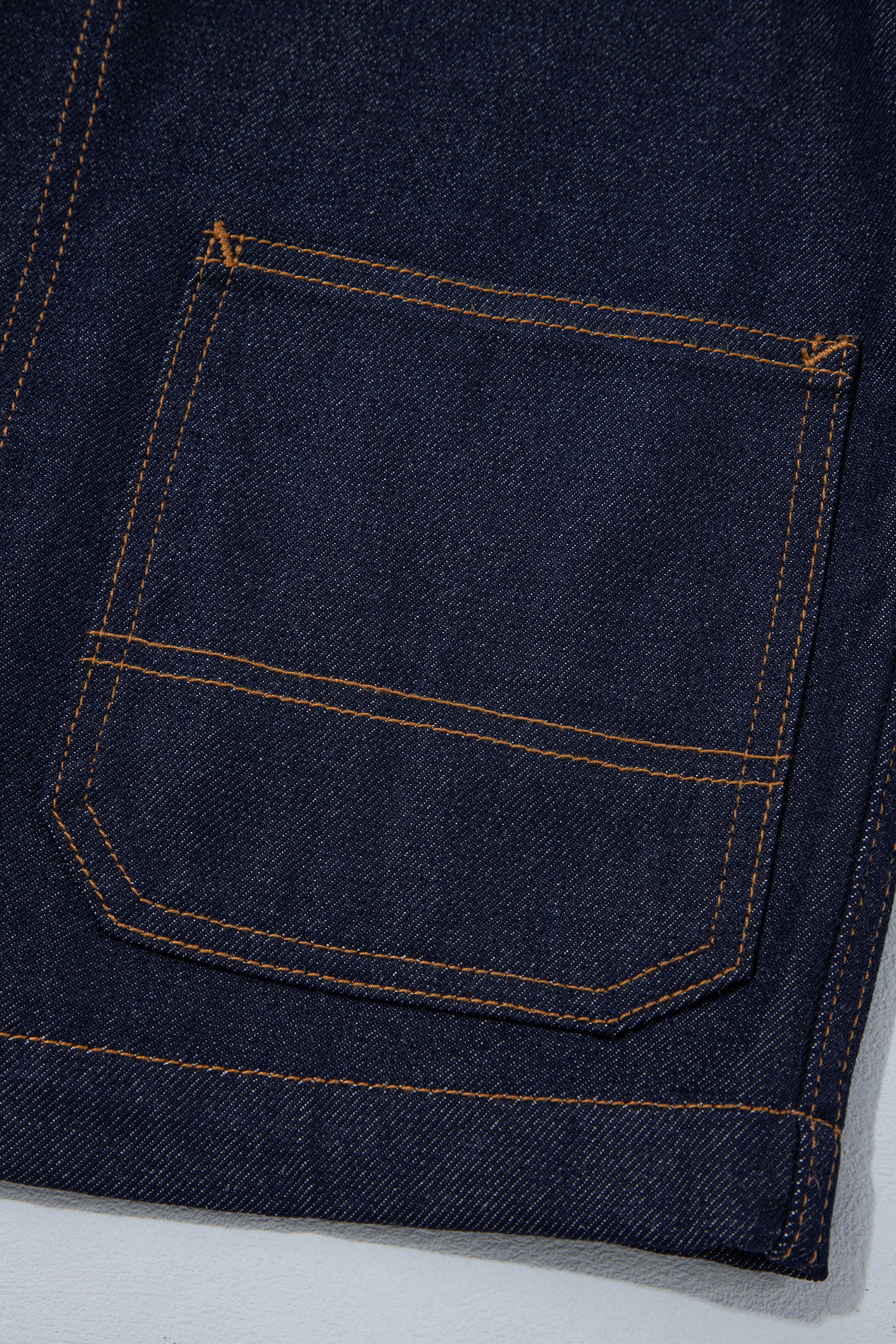 Women's Western Denim Jacket, Contrast Collar Autumn Coat - Detail View 13 Women's Western Denim Jacket, Contrast Collar Autumn Coat - Detail View 13