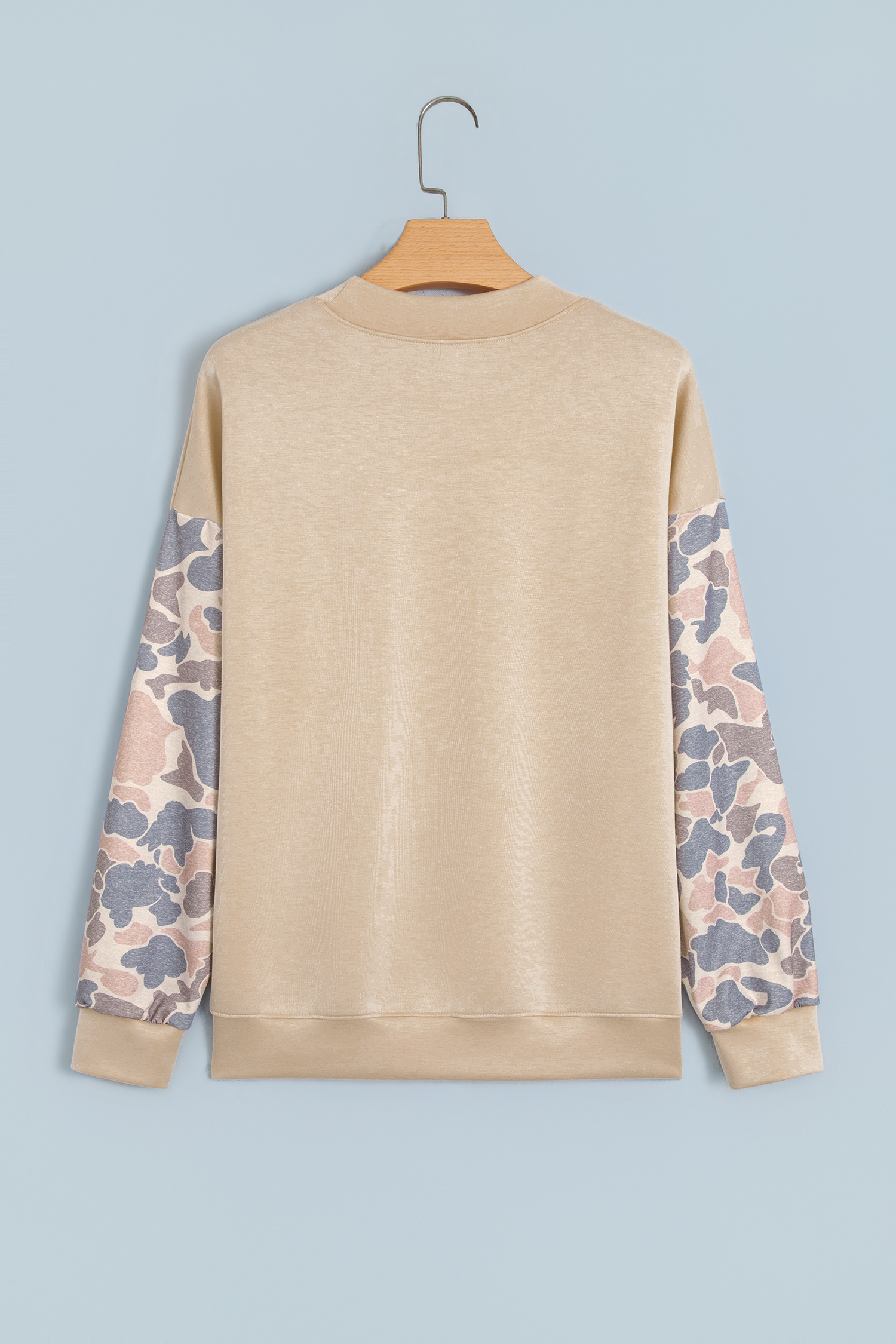 Soft Viscose Blend Pullover, Women's Loose Fit Sweatshirt - Detail View 3 Soft Viscose Blend Pullover, Women's Loose Fit Sweatshirt - Detail View 3