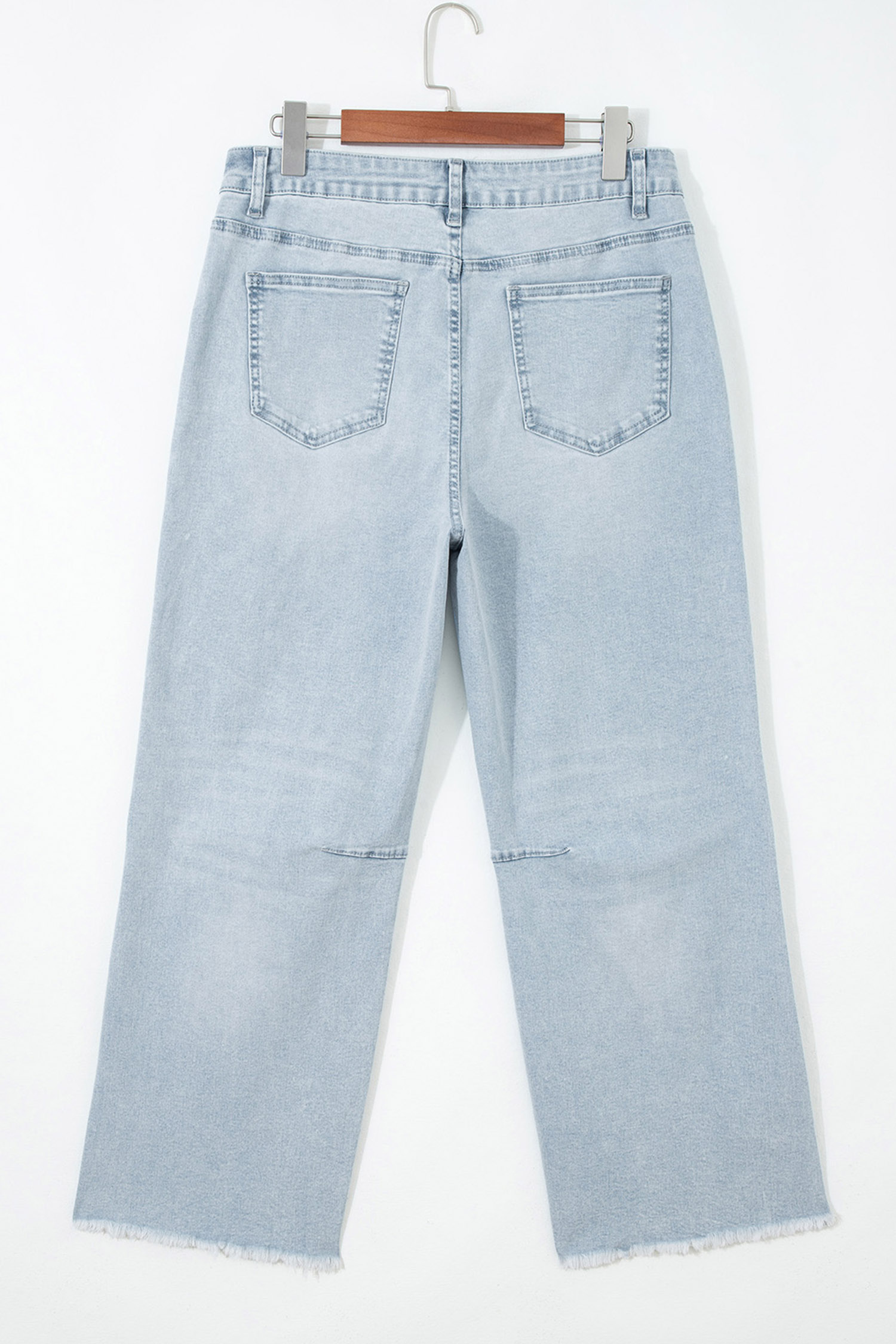 Women's Santa Sequin Jeans, High Waist Ankle Denim - Detail View 7 Women's Santa Sequin Jeans, High Waist Ankle Denim - Detail View 7