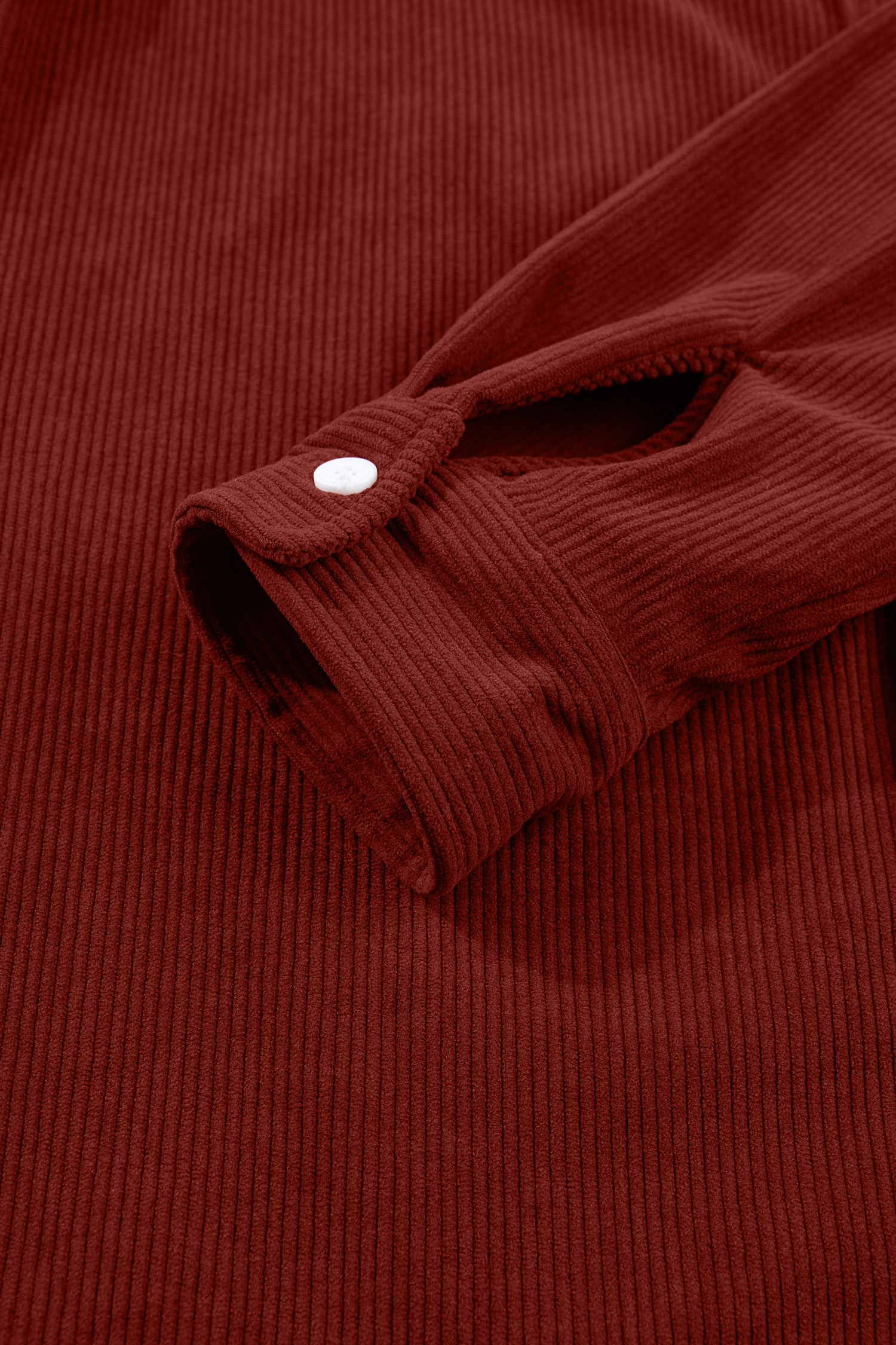 Clay Corduroy Shirt, Womens Casual Long Sleeve Top - Detail View 10 Clay Corduroy Shirt, Womens Casual Long Sleeve Top - Detail View 10