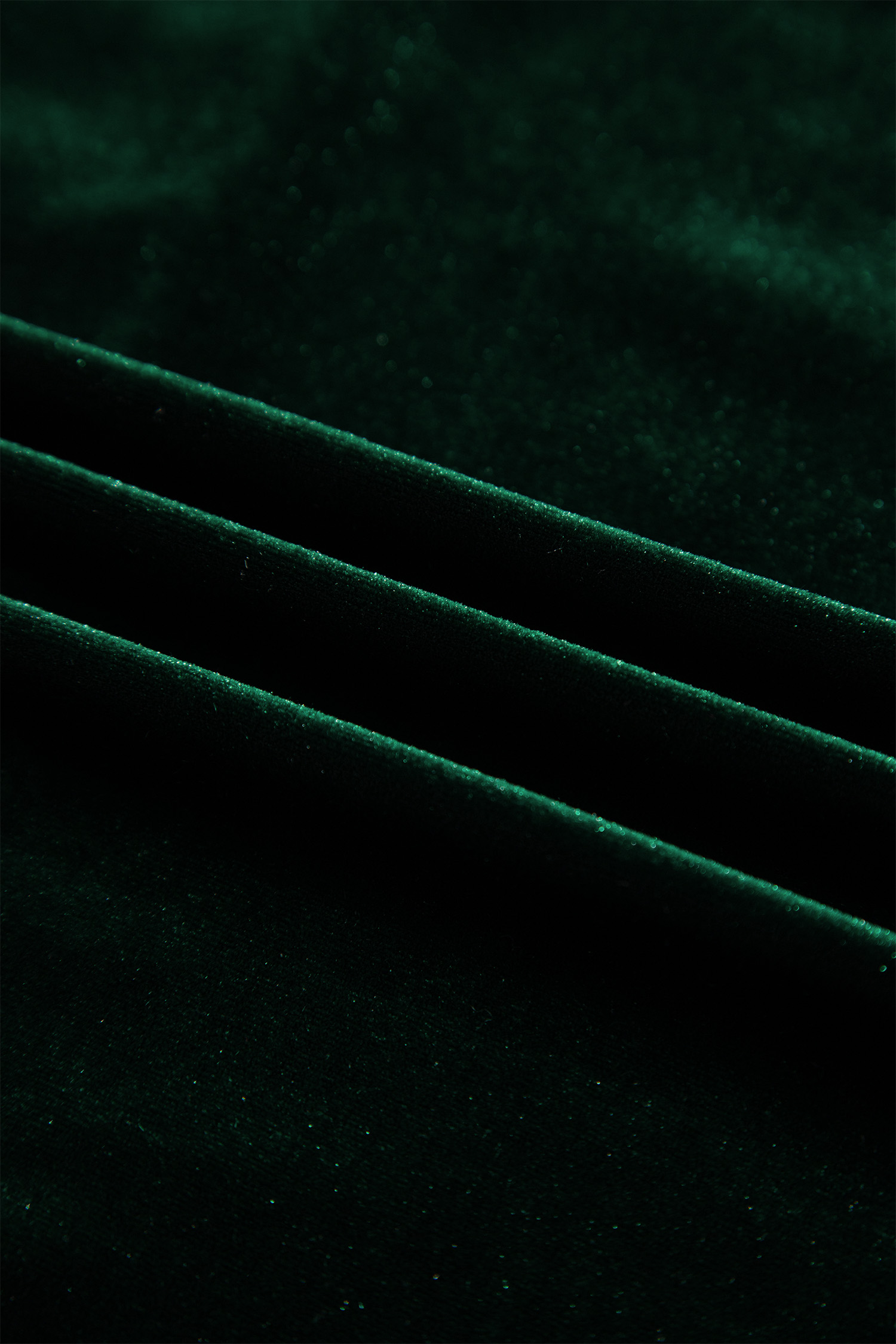 Elegant Green Velvet Maxi Dress, V Neck Long Sleeve Gown - Detail View 11 Elegant Green Velvet Maxi Dress, V Neck Long Sleeve Gown - Detail View 11