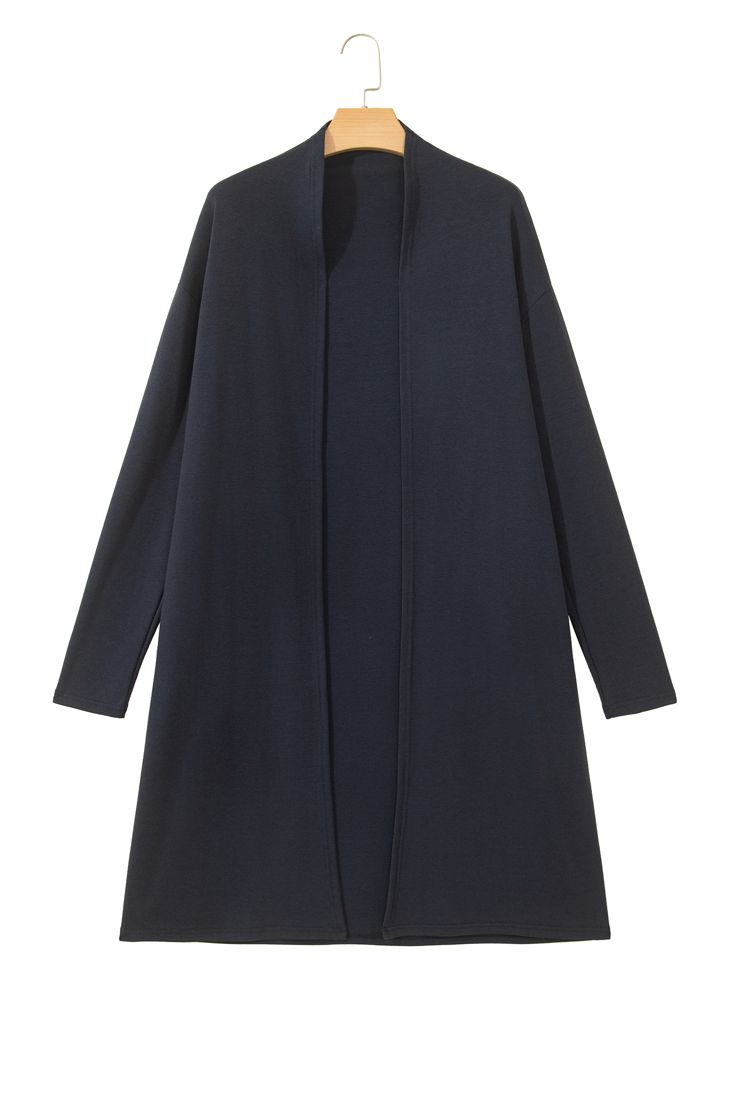 Women's Casual Open Front Cardigan, Daily Autumn Knit Wrap - Detail View 3 Women's Casual Open Front Cardigan, Daily Autumn Knit Wrap - Detail View 3